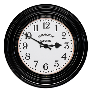 British Museum Metal Wall Clock | Traditional vintage industrial design